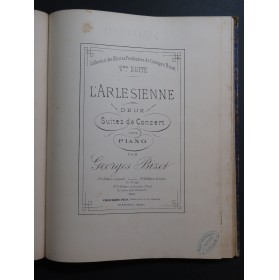 DELIBES BIZET LACOME LACK WEBER Pièces pour Piano 4 mains XIXe