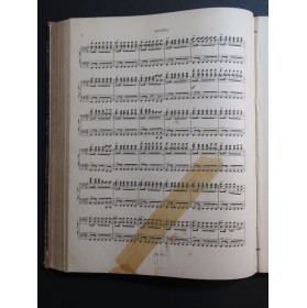 DELIBES BIZET LACOME LACK WEBER Pièces pour Piano 4 mains XIXe