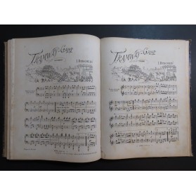 DELIBES BIZET LACOME LACK WEBER Pièces pour Piano 4 mains XIXe