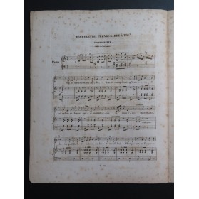 MAINVIELLE Martial Bachelette prends-garde à toi Chant Piano ca1840