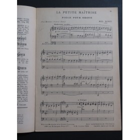 La Petite Maîtrise No 269 Bonis Gay Dauge Charpentier Orgue 1935