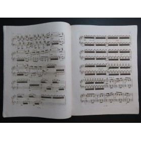 DUVERNOY Henry Danse Javanaise Piano ca1850