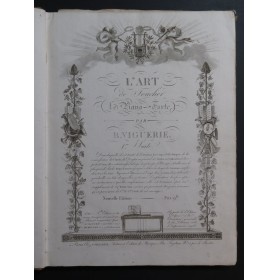 VIGUERIE Bernard L'Art de Toucher le Piano Forte ca1800