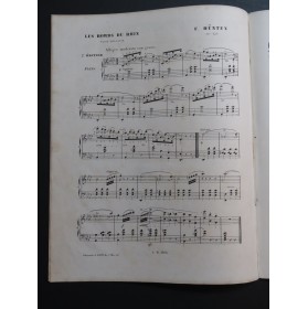 HÜNTEN François Les Bords du Rhin op 120 Piano ca1840