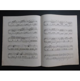 HÜNTEN François Les Bords du Rhin op 120 Piano ca1840