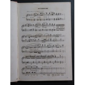 BERLIOZ Hector Benvenuto Cellini Opéra Chant Piano 1863