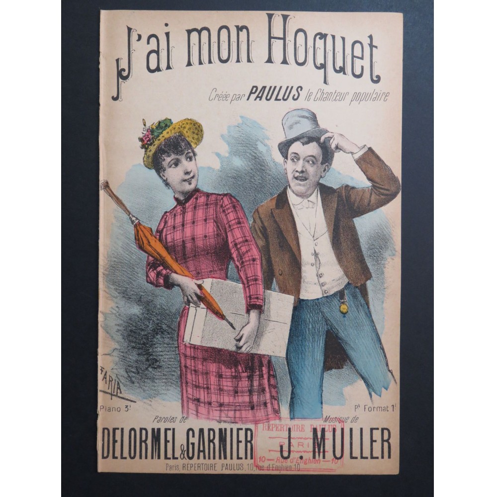 J'ai mon Hoquet ! J. Muller Chant XIXe