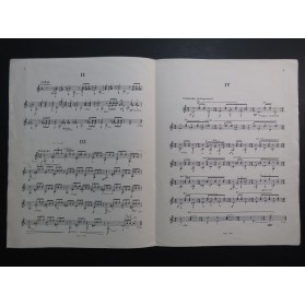 BROUWER Léo Etudes Simples No 1 à 5 Guitare 1972