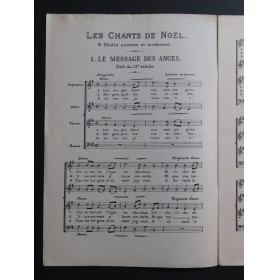 WILSON M. F. 6 Noëls Anciens et Modernes Chant