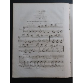 MASINI F. Ton Image Chant Piano ca1840