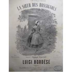 BORDESE Luigi La Soeur des Rossignols Chant Piano