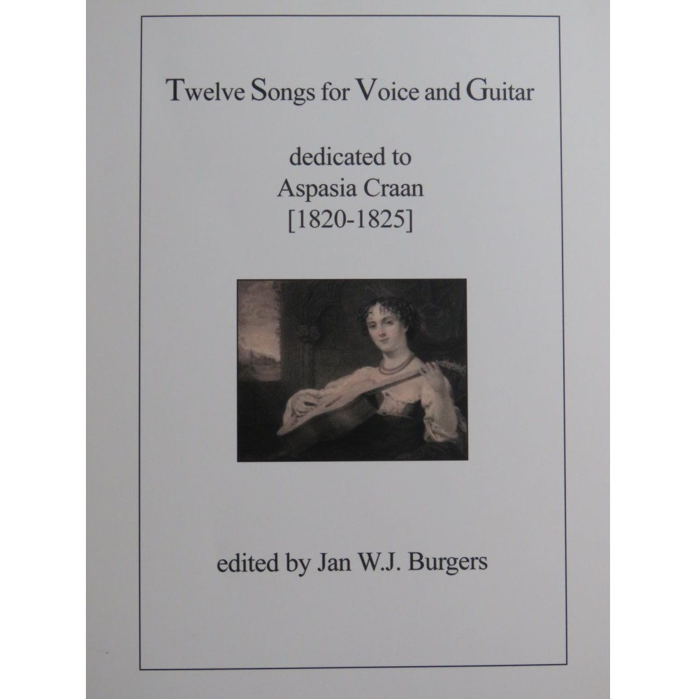 Twelve Songs for Voice and Guitar Chant Guitare 2013