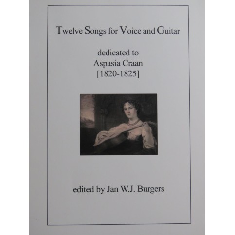 Twelve Songs for Voice and Guitar Chant Guitare 2013