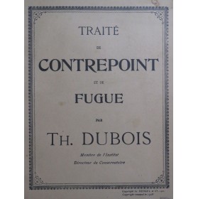 DUBOIS Théodore Traité de...