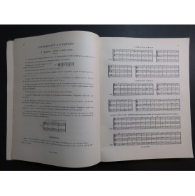 DUBOIS Théodore Traité de Contrepoint et de Fugue