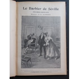 ROSSINI G. Le Barbier de Séville Opéra Chant Piano