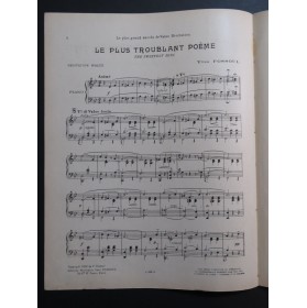 FOSSOUL Yves Le plus troublant poème Piano 1920