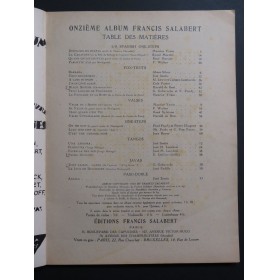 11e Album Salabert 25 Succès pour Piano 1928