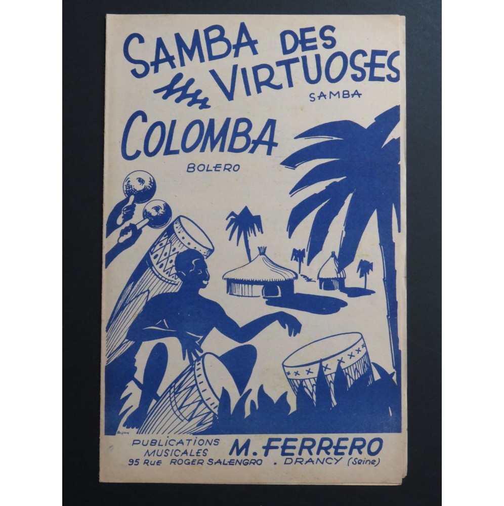 Samba des Virtuoses Colomba M. Ferrero Accordéon