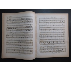HERMAN Adolphe Andante et Tarentelle Stradella Flotow Piano Violon ca1862