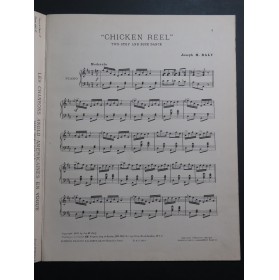 M DALY Joseph Chicken Reel Piano 1910