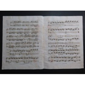 HERZ Henri La Suissesse au bord du Lac op 39 Piano ca1830