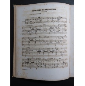 HENRION Paul Album 12 Romances Piano Chant 1846