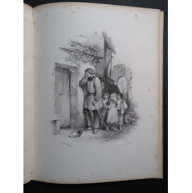 HENRION Paul Album 12 Romances Piano Chant 1846