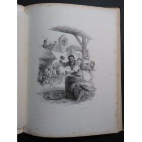 HENRION Paul Album 12 Romances Piano Chant 1846