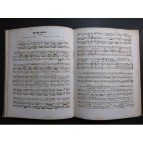 HENRION Paul Album 12 Romances Piano Chant 1846