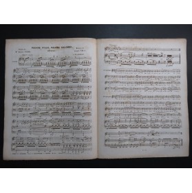 VIMEUX Joseph Pauvre Fille, Pauvre Colombe Chant Piano ca1845