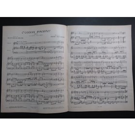 MERCIER René C'coquin D'porto ! Chant Piano 1923