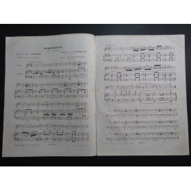 WEKERLIN J. B. Paquerette Chant Piano ca1850