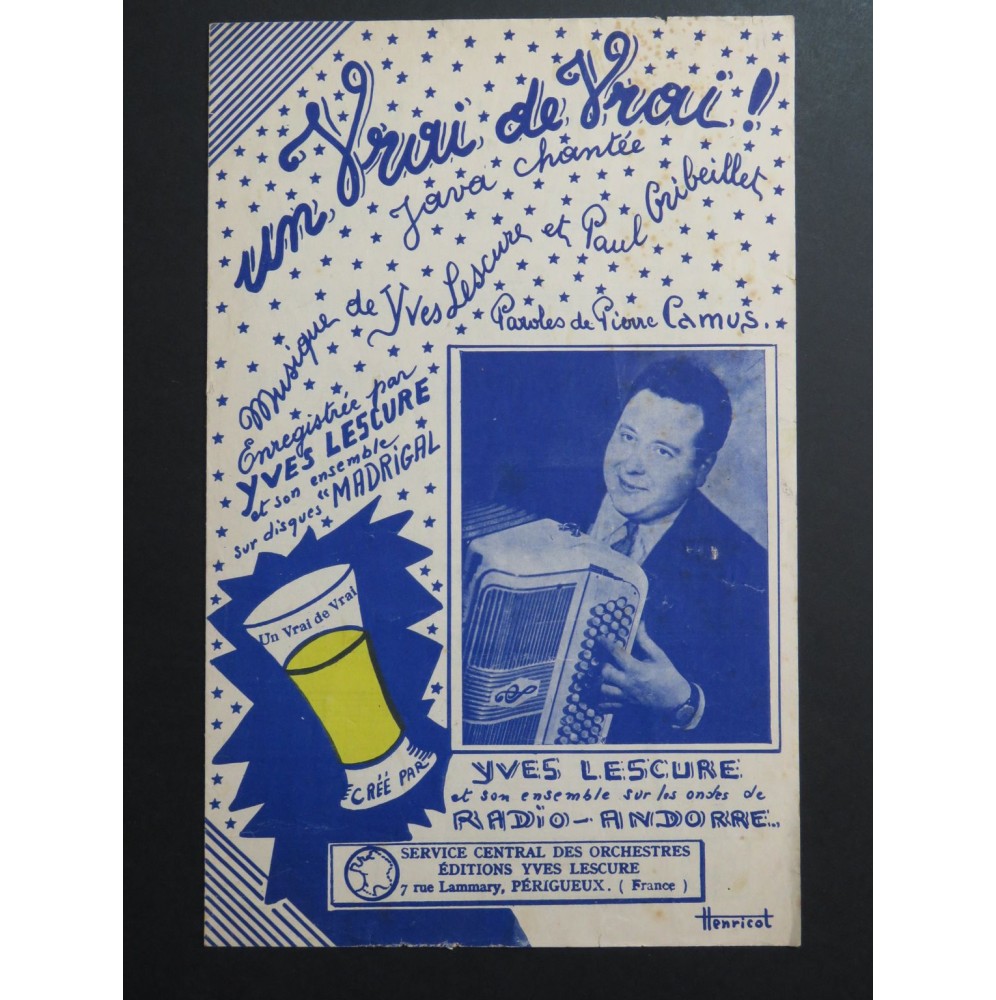 Un Vrai de Vrai ! Java Musette Accordéon