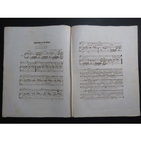 DE LATOUR Aristide Absence et Retour Chant Piano ca1840