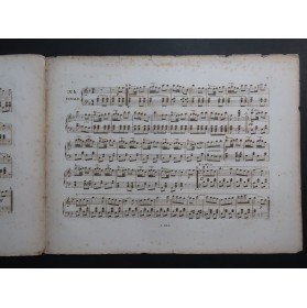 DIAS Jean-Baptiste Le Sans Façon Quadrille Dédicace Piano ca1850