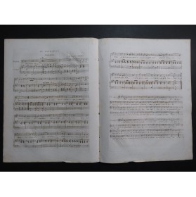 ADHÉMAR Ab. Le Lazzarone Chant Piano ca1840