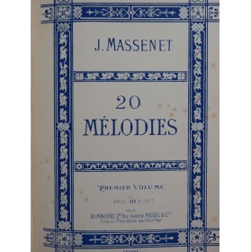 MASSENET Jules BRUNEAU...