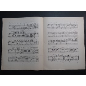 WAGNER Richard Rêves Piano Chant 1908