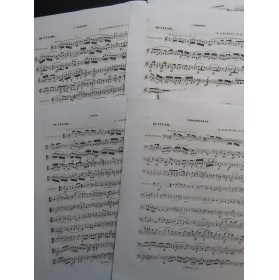 SCHUMANN Robert Quatuor op 41 No 1 Violons Alto Violoncelle ca1856