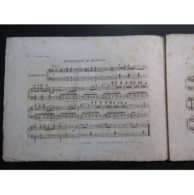 STRAUSS Johann Les Dentelles de Bruxelles op 95 Piano ca1837