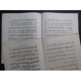 ARTOT J. Souvenirs de Bellini Fantaisie Violon Piano ca1840