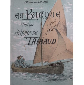 THIBAUD Alphonse En Barque...