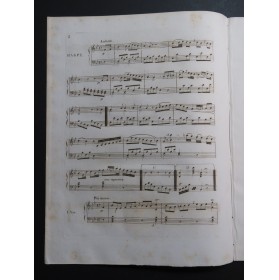 PAËR Ferdinand Variations Air Vénitien Signature Harpe ca1810