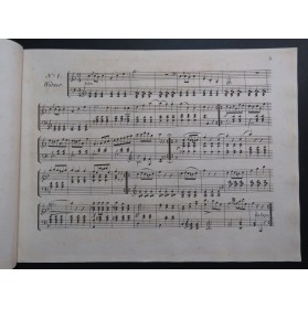 HORN F. Recueil No 1 Danses de la Redoute de Bern Piano ca1830