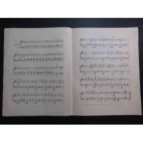 JIMENEZ DE MOLINA Cte Heures de Rêve Dédicace Piano 1907