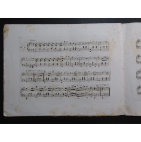 DE GOUVELLO A. Velleda Piano ca1850
