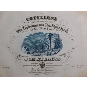 STRAUSS Johann Cotillons op...