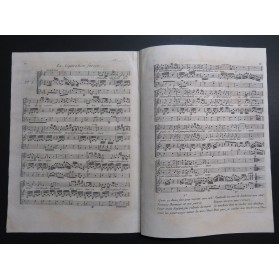 DE TRAVANET Madame Recueil Romances Chant Piano ou Harpe ca1800