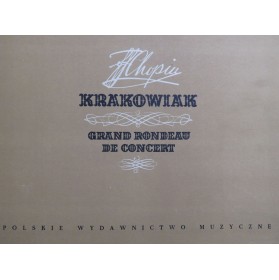 CHOPIN Frédéric Krakowiak...